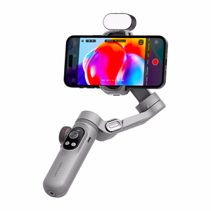 AOCHUAN X Pro stabilisaator RGB valgustusega (hall)