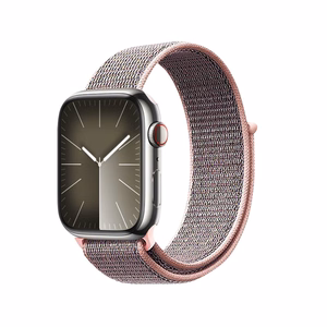 Crong Nylon Sport rihm Apple Watch 38 / 40 / 41 / 42 mm kellale, heleroosa