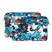 Wonder Sleeve Laptop 13-14 inches valge poppies