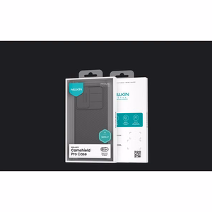 Nillkin CamShield Pro ümbris Samsung A17 5G jaoks, must