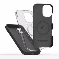 Tech-Protect Silicone MagSafe Ümbris jaoks iPhone 17 - Must