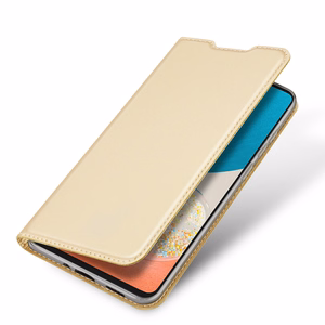 Dux Ducis Skin Pro Holster Cover Flip Cover for Samsung Galaxy A73 gold
