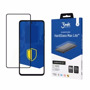 3mk HardGlass Max Lite karastatud klaas for Motorola Moto G52