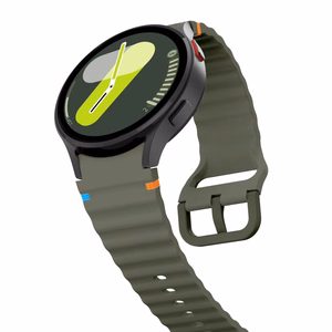 TECH-PROTECT SILICONE SPORT SAMSUNG GALAXY WATCH 4 / 5 / 5 PRO / 6 / 7 / FE ARMEEKROHELINE