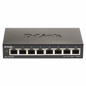 D-Link Smart Gigabit Ethernet Switch DGS-1100-08V2 Managed Desktop Power supply type External 24 month(s)