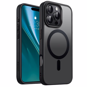 Etteri Matt Mag чехол iPhone 16 Pro 6,3" черный