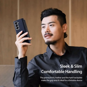 DUX DUCIS чехол BRIL с держателем для стилуса для SAMSUNG Z Fold SE/W25 синий