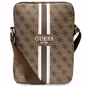 Guess сумка GUTB10P4RPSW 10" коричневый/brown 4G Stripes сумка для планшета