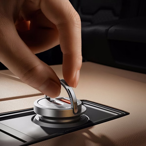 Orico MiniRing Pro 45W USB-A + USB-C autolaadija - hõbedane