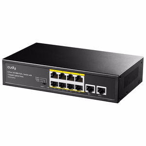 Cudy FS1010PG võrgulüliti Fast Ethernet (10/100) Power over Ethernet (PoE) must