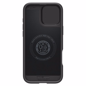 Spigen Optik Armor Mag Ümbris with MagSafe jaoks iPhone 16 Pro Max - Must