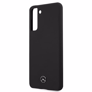 Mercedes Silicone Line чехол для Samsung Galaxy S21 - чёрный