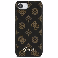 Guess Peony Script Logo MagSafe iPhone 16e Ümbris Must