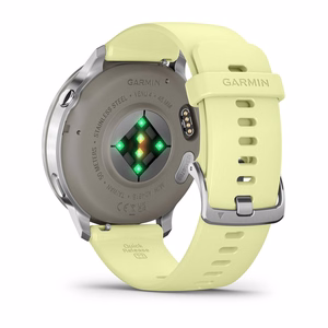 Nutikell Garmin Venu 4 45mm hõbedane/sidruni