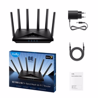 Cudy WR11000 wireless router 2.5 Gigabit Ethernet Tri-band (2.4 GHz / 5 GHz / 6 GHz) must