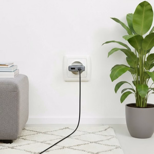 Phone laadija Forcell F-Energy Ultra Slim GaN III USB C + USB A PD QC4.0 3A 45W B245202(1A1C) must