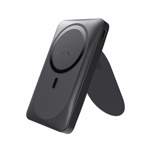 Powerbank совместимый с MagSafe Forcell F-Energy MagStand F10K2 QC3.0 PD 5A 20W 10000 mAh черный