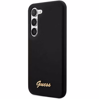 Guess GUHCS23MSLSMK S23+ S916 must/must hardcase Silicone Vintage kuldne Logo