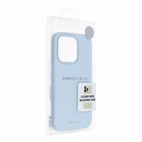 ROAR case CLOUD SKIN jaoks IPHONE 15 Pro Max Light Blue