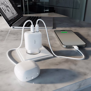 Puro PROLITE 10W 2x USB-A Wall Laadija - valge