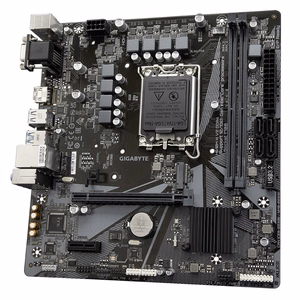 GIGABYTE H610M H V2 Motherboard - Supports Intel Core 14th CPUs, 4+1+1 Hybrid Digital VRM, up to 5600MHz DDR5, 1xPCIe 3.0 M.2, GbE LAN, USB 3.2 Gen 1
