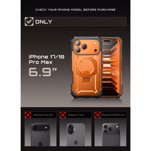 Supcase Grip Pro Mag MagSafe ümbris iPhone 18 Pro Max / 17 Pro Max – oranž