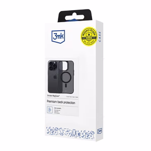 3mk Smoke MagCase with MagSafe jaoks iPhone 14 Pro Max - Semi-läbipaistev