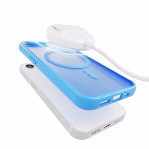 Puro Cover in TPU "GRADIENT" with Magsafe and gradient effect jaoks iPhone 16E, sinine
