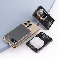 Blavec Akupank 10000mAh BJ-03 Slim 13,5mm - Type C - 22,5W magnetic Magsafe 3 in 1 (PBBJ03-MC10G) hall