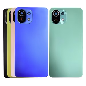 Tagakaas Ühildub Xiaomi Mi 11 Lite 4G (5G / NE) / Boba Must / (koos camera lens) / HQ