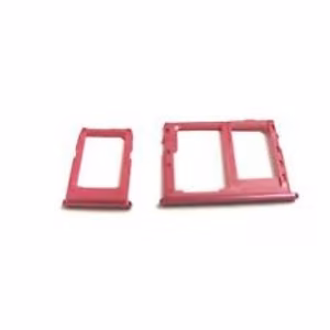 SIM Holder Ühildub Samsung J610 J6+ 2018 SIM card holder Punane