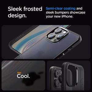 Spigen Ultra Hybrid iPhone 15 Pro Ümbris - Clear must