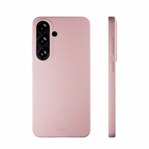 Puro Icon Silicone Ümbris jaoks Samsung Galaxy S25 - roosa