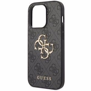 Guess 4G Big Metal Logo ümbris jaoks iPhone 15 Pro Max - hall