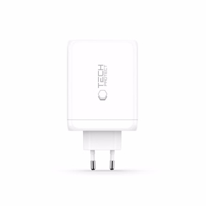 Tech-Protect NC200W-GaN 4-portiline 200W seinalaadija - valge