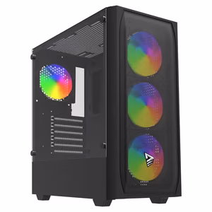 Savio Noctis Flow RGB Cube Black