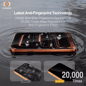 Tempered glass Tel Protect 10X HD DLC Diamond Coating jaoks Samsung Galaxy S25 ULTRA (koos fingerprint unlock)