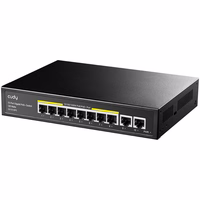 Cudy GS1010PE network switch Gigabit Ethernet (10/100/1000) Power over Ethernet (PoE) must