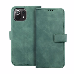 TENDER Book Ümbris jaoks XIAOMI Redmi Note 10 / 10S roheline