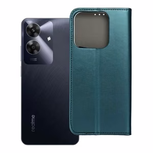 Flip case for Realme NOTE 60 Smart Magneto dark green
