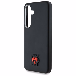 DKNY Leather Heart of NY Ümbris jaoks Samsung Galaxy S25 - Must