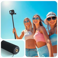 Tech-Protect GA100 Monopad & Selfie Stick jaoks GoPro / DJI - must