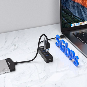 UNITEK H1117A aktiivne USB-A jaotur 4x USB-A 3.1, 10W