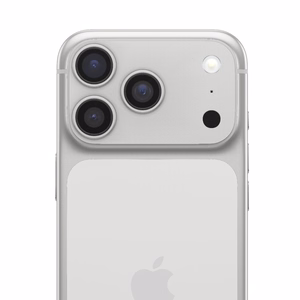 AR+AF Täismetallist karastatud klaas IPHONE 17 PRO jaoks hõbedane