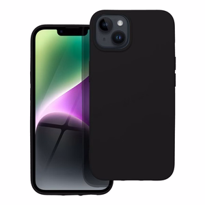 Чехол для iPhone 14 силиконовый черный