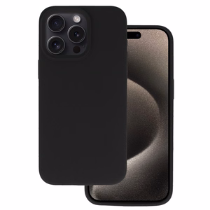 Silicone Lite чехол Iphone 16 Pro черный