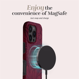 MIO Berry Blooms Magsafe ümbris iPhone 16 Plus