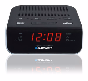 Blaupunkt CR5WH kellraadio must,valge