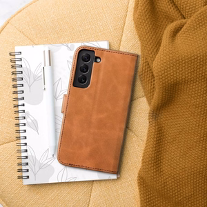 TENDER Book Ümbris jaoks SAMSUNG A13 5G / A04S brown