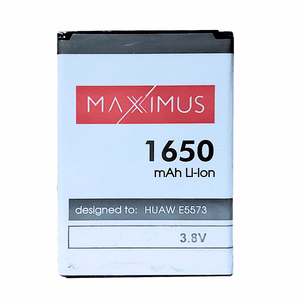 BATTERY MAXXIMUS HUAWEI E5573 LTE 4G 1650mAh  modem HB434666RBC
